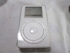 Apple iPod roda de rolagem 1ª geração 5GB M8541 totalmente funcional vintage testado comprar usado Apple iPod roda de rolagem 1ª geração 5GB M8541 totalmente funcional vintage testado comprar usado  Enviando para Brazil