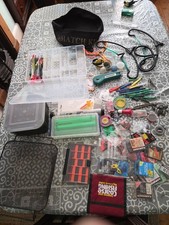 Lote de trabajo de aparejos de pesca con caña de fósforo de carpa Kamasan Drennan Middy Ect paquete en muy buena condición segunda mano  Embacar hacia Mexico