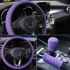 Kit protetor de capa de volante de carro 3 peças acessórios interiores automáticos universais comprar usado  Enviando para Brazil