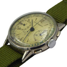 Vintage Girard-Perregaux Cronógrafo Valjoux 22 De 1940c, usado comprar usado  Enviando para Brazil