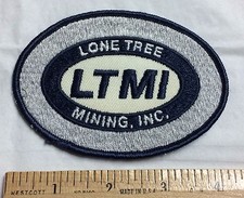 Emblema adesivo uniforme bordado Lone Tree Mining Inc LTMI comprar usado  Enviando para Brazil