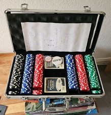 Pokerkoffer pokerspiel texas gebraucht kaufen  Bonn
