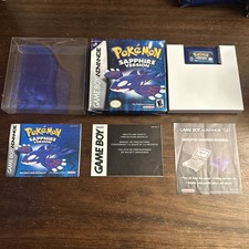 Pokemon sapphire complete d'occasion  Expédié en Belgium