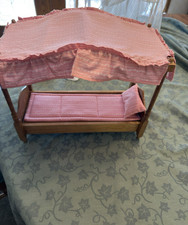 Wood canopy bed for sale  Chelsea