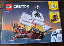 31109 LEGO LIVRO DE INSTRUÇÕES SOMENTE manual Criador navio pirata 3 em 1 comprar usado  Enviando para Brazil