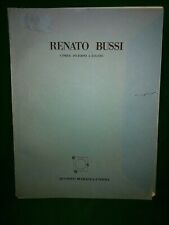 RENATO BUSSI CARTELLA 5 INCISIONI A COLORI NEDDA FALZOLGHER 5 POESIE comprar usado  Enviando para Brazil