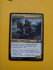 Cavaleiro cadáver. Zumbi.  Conjunto básico 2020. M20.  Magic the Gathering Card. comprar usado  Enviando para Brazil