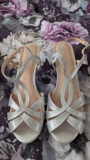 Ladies silver pavers for sale  ELY