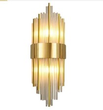 Crystal wall lights for sale  SALFORD