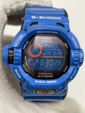G-Shock Full Metal Gw-9200Blj-2Jf Digital Solar Masculino Riseman Gw-9200Blj Azul Casi comprar usado  Enviando para Brazil