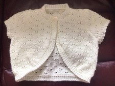 Hand knitted cardigan for sale  LUTON