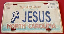 Jesus booster license for sale  Brandon