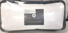 Travesseiro Hotel Collection suporte médio KING White Goose Down (1) MSRP $400 comprar usado  Enviando para Brazil