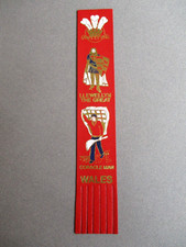Leather bookmark wales for sale  NORWICH