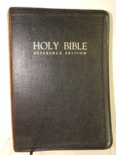 HOLY BIBLE KJV Giant Large Print Edition Red Letter Nelson Vinyl Cover 1976 comprar usado  Enviando para Brazil