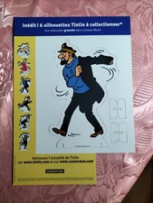 Tintin silhouette plv d'occasion  Château-Renard