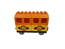Lego® Duplo Wagon kolejowy POCIĄG 4x8 Pasażer POMARAŃCZOWY ŻÓŁTY POCIĄG na sprzedaż Lego® Duplo Wagon kolejowy POCIĄG 4x8 Pasażer POMARAŃCZOWY ŻÓŁTY POCIĄG na sprzedaż  Wysyłka do Poland