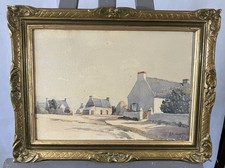 Aquarelle signée datée d'occasion  Vannes