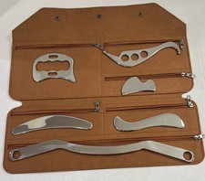 Juego de herramientas 6 en 1 IASTM juego raspador muscular acero inoxidable Gua Sha raspador mas... segunda mano  Embacar hacia Mexico