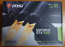 Placa de vídeo MSI GEFORCE GTX 1060 GPU - 6GB VRAM PCI Express testada na caixa comprar usado  Enviando para Brazil