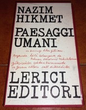 Nazim hikmet paesaggi usato  Italia