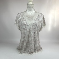 Blusa de renda Rosemunde Copenhagen tamanho G branca clara comprar usado  Enviando para Brazil