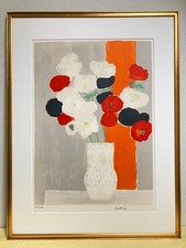Bernard cathelin anemone d'occasion  Expédié en Belgium
