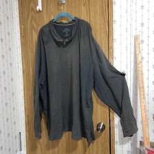 Camiseta masculina Great Northwest Clothing cinza tamanho 4X manga longa quarto zíper comprar usado  Enviando para Brazil