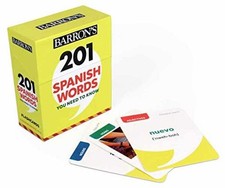 201 Spanish Words You Need to - Cards, by Barron's Educational Series; - Good segunda mano  Embacar hacia Mexico
