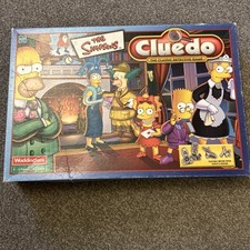2001 simpsons cluedo for sale  WITHAM