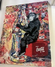 Banksy canvas print for sale  LANARK