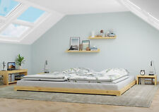 Niedriges bodenbett 200x200 gebraucht kaufen  Neuhaus