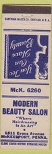 Matchbook cover modern for sale  USA