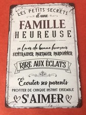 Plaque métallique décorative d'occasion Plaque métallique décorative d'occasion  Vendin-le-Vieil