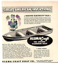 1949 Vintage Ad Aluma Craft The Lifetime Barco de Alumínio Minneapolis, MN comprar usado  Enviando para Brazil