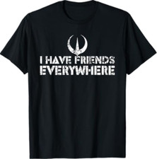 Camiseta masculina feminina I Have Friends Everywhere comprar usado  Enviando para Brazil