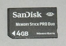 4gb sandisk memory for sale  NOTTINGHAM