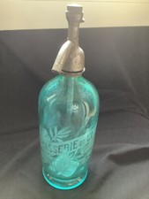 Antique siphon blue d'occasion  Expédié en Belgium