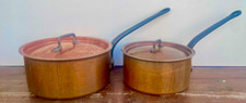Lot casseroles couvercle d'occasion  Saint-Julien-de-Vouvantes