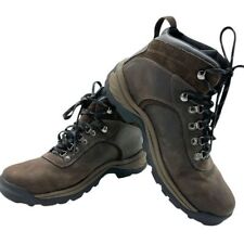 Botas de caminhada Timberland Flume Mid impermeáveis couro marrom ao ar livre masculinas tamanho 9 comprar usado  Enviando para Brazil