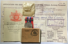 War medal box for sale  ROSSENDALE