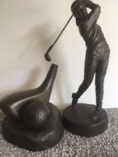 Golf statues collectable for sale  WIRRAL