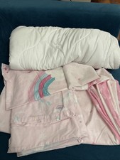 Unicorn hearts duvet for sale  COLCHESTER