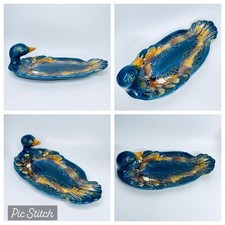 Blue marbled ceramic for sale  LONDON