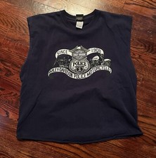 Camisa Harley Davidson Police motocicleta temática sem mangas tamanho XL comprar usado  Enviando para Brazil