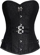 sexy Vintage Corsage Korsett schwarz Gothic Steampunk Bustier Corsagentop comprar usado  Enviando para Brazil