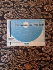 Thorens 125 instruction usato  Pozzuoli