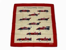 CACHECOL DE SEDA FERRARI FORMULA 1 WORLD CHAMPIONS | XALE | FOULARD | ACESSÓRIO IDEIA comprar usado  Enviando para Brazil