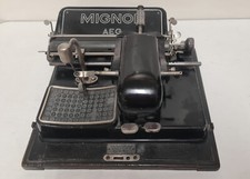 Schreibmaschine antik aeg gebraucht kaufen  Marburg
