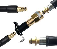 Używany, Haute Pression Adaptateur de Tuyau pour Kärcher 10mm Nipple Enfichable Sur Quick na sprzedaż  Wysyłka do Poland